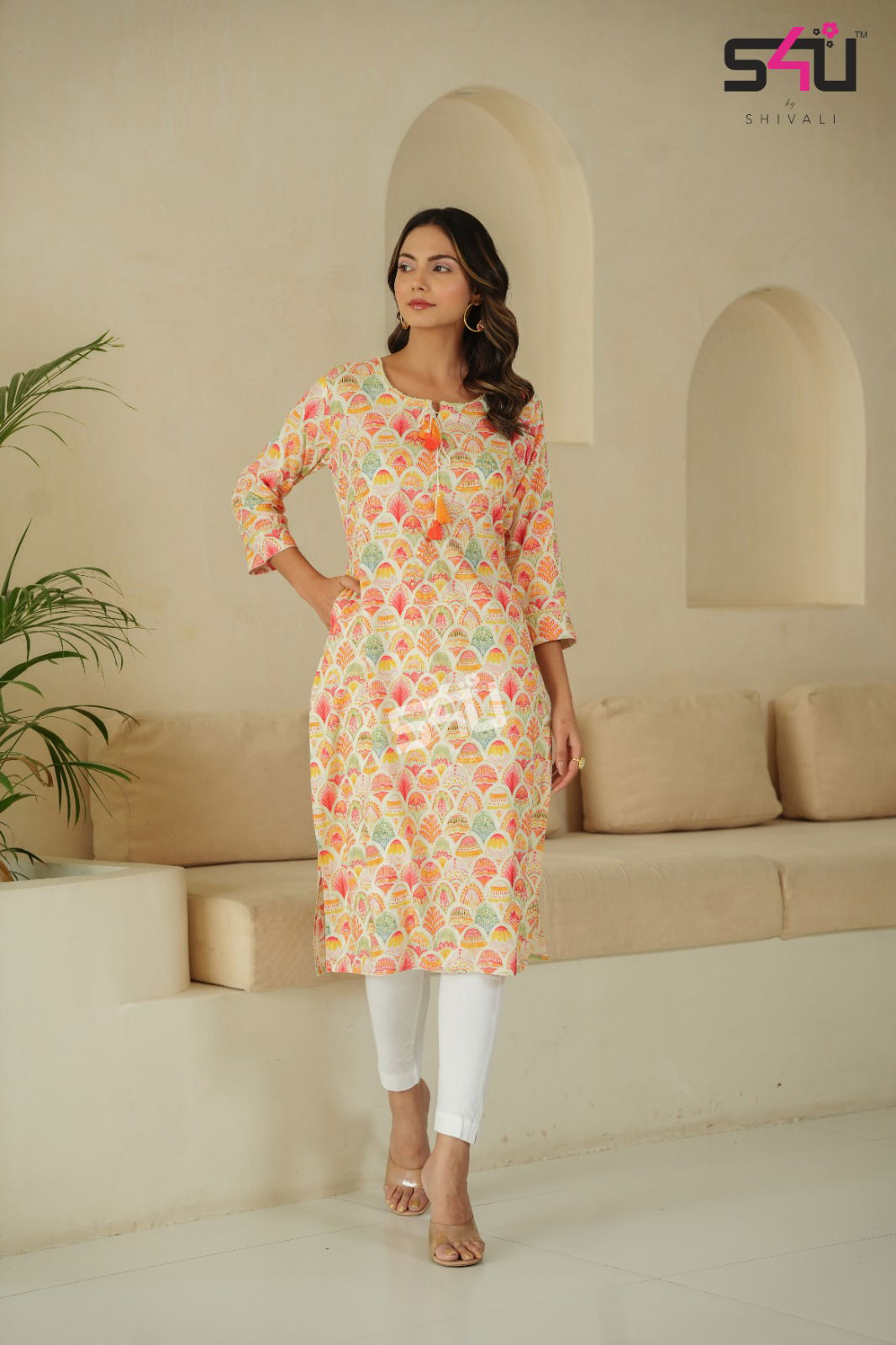 Re Love By S4u SE-01 To SE-07 Printed Kurtis Catalog